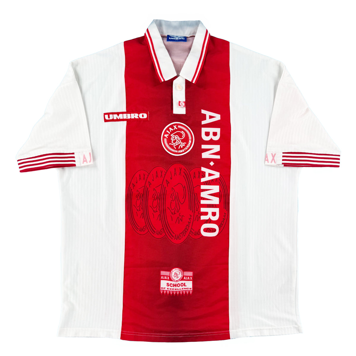 1997-98 Ajax Thuis Shirt - 8/10 - (XXL) - Oldschool Voetbalshirts