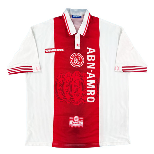1997-98 Ajax Thuis Shirt - 8/10 - (XXL) - Oldschool Voetbalshirts
