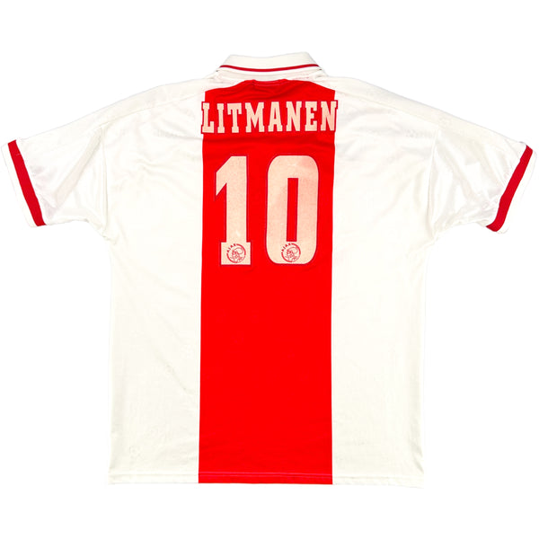 1998-99 Ajax Champions League Shirt Litmanen - Oldschool Voetbalshirts