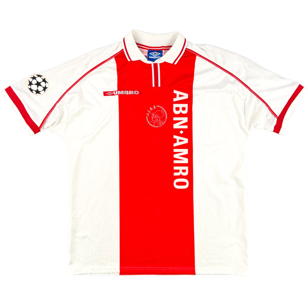 1998-99 Ajax Champions League Shirt Litmanen - Oldschool Voetbalshirts