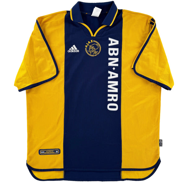 2000-01 Ajax Uit Shirt - 10/10 - (XL) - Oldschool Voetbalshirts