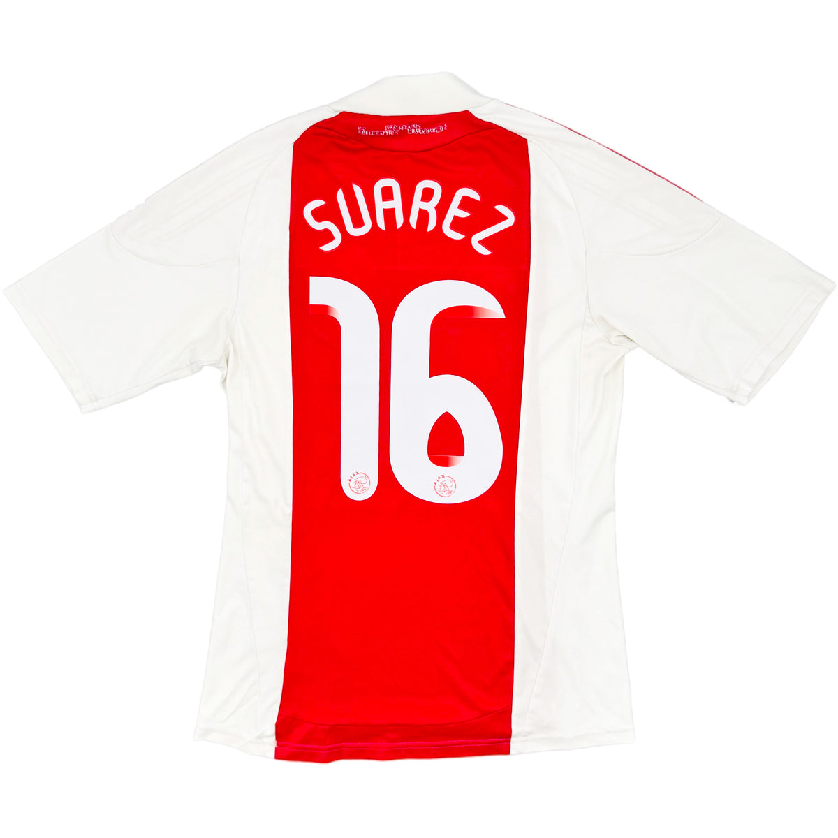 2010-11 Ajax Thuis Shirt Suarez - Oldschool Voetbalshirts