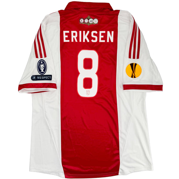 2011-12 Ajax Thuis Shirt Eriksen - Oldschool Voetbalshirts