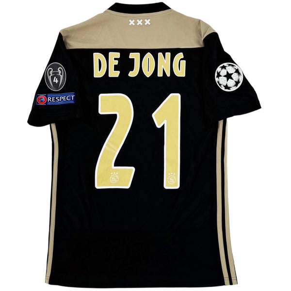 2018-19 Ajax Uit Shirt F. De Jong - Oldschool Voetbalshirts