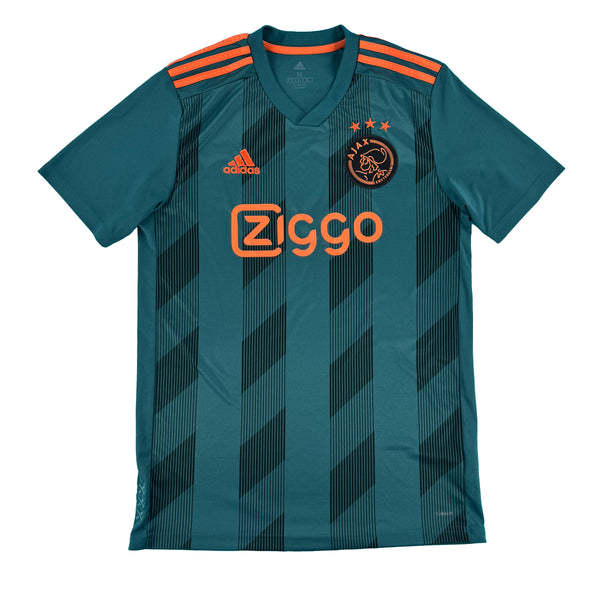 2019-20 Ajax Uit Shirt - 9/10 - (S) - Oldschool Voetbalshirts