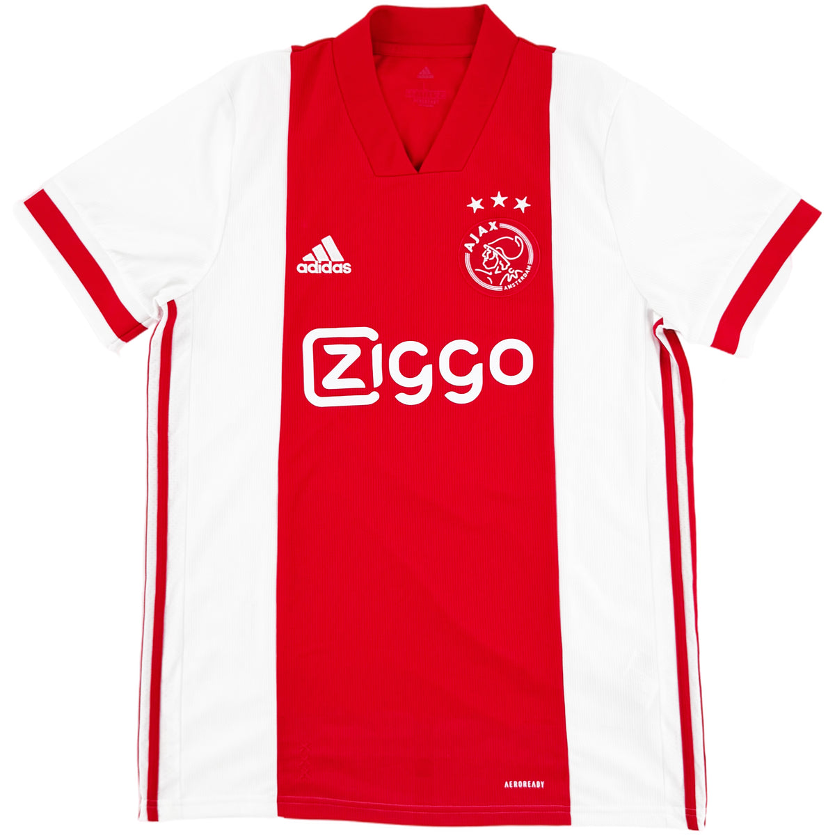 2020-21 Ajax Thuis Shirt - 8/10 - (L) - Oldschool Voetbalshirts