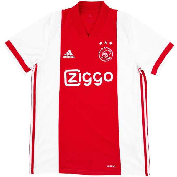 2020-21 Ajax Thuis Shirt - 8/10 - (L) - Oldschool Voetbalshirts