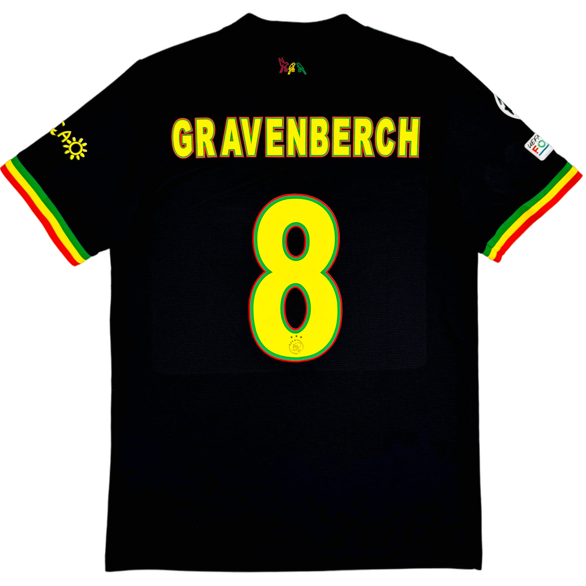 2021-22 Ajax Derde Shirt Gravenberch - Oldschool Voetbalshirts