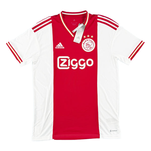 2022-23 Ajax Thuis Shirt - 10/10 - (XL) - Oldschool Voetbalshirts