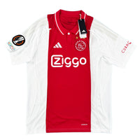 2024-25 Ajax Thuis Shirt Weghorst #25 - 9/10 - (L) - Oldschool Voetbalshirts