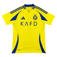 2024-25 Al Nassr Thuis Shirt Ronaldo #7 - 10/10 - (M) - Oldschool Voetbalshirts