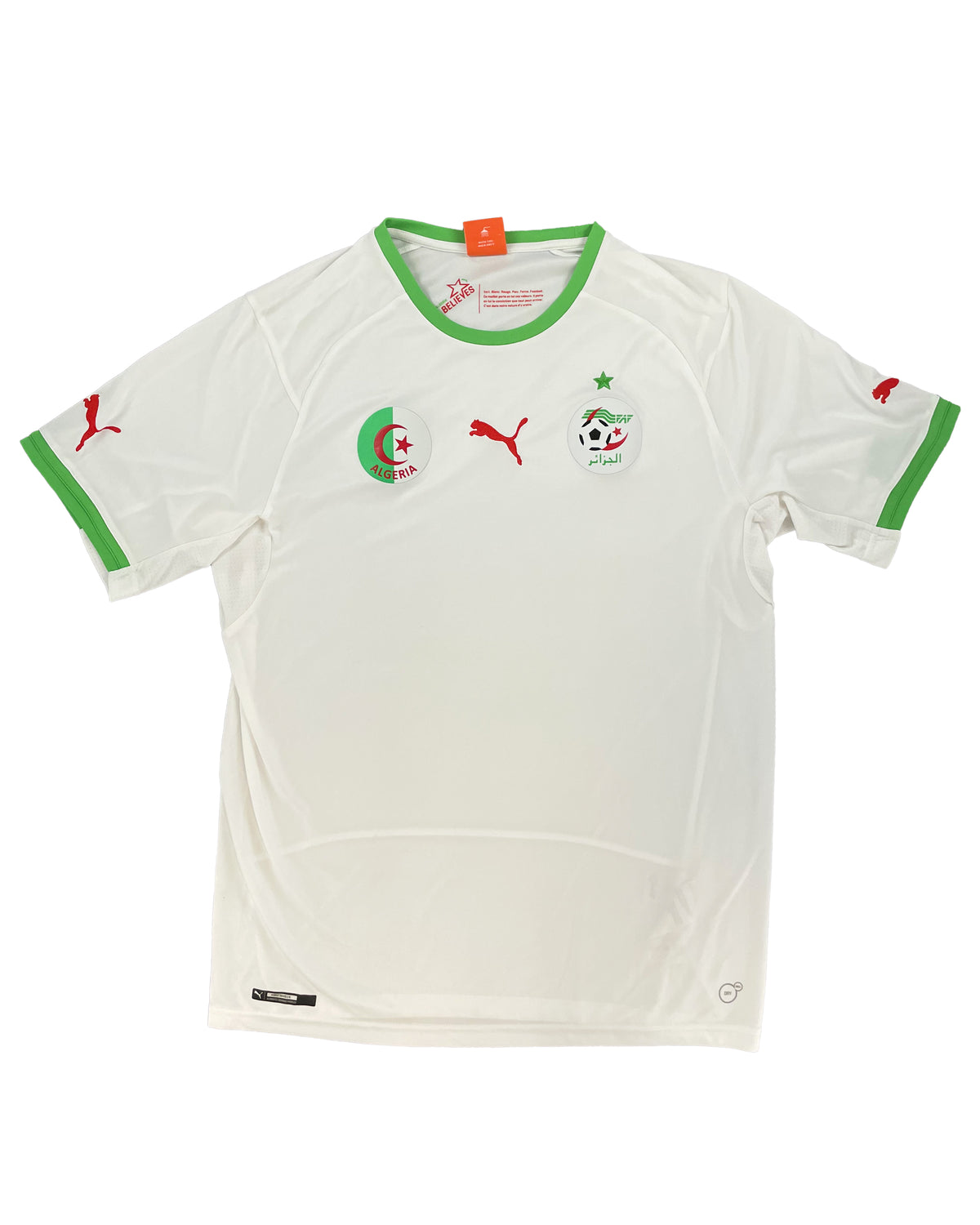 Algeria - Home Shirt - 2014 World Cup - Size L