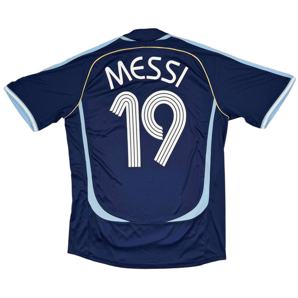 2006 Argentinië WK Uit Shirt Messi - Oldschool Voetbalshirts