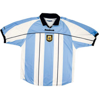 2000-01 Argentinië Thuis Shirt - Oldschool Voetbalshirts