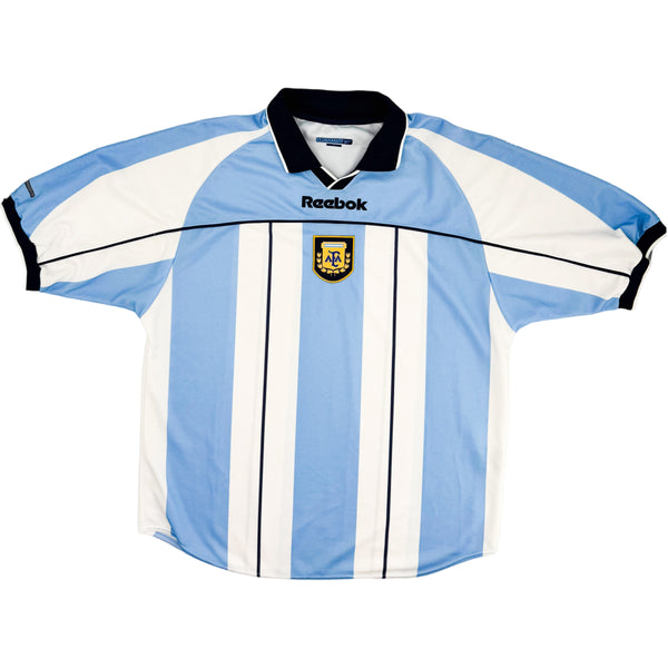 2000-01 Argentinië Thuis Shirt - Oldschool Voetbalshirts