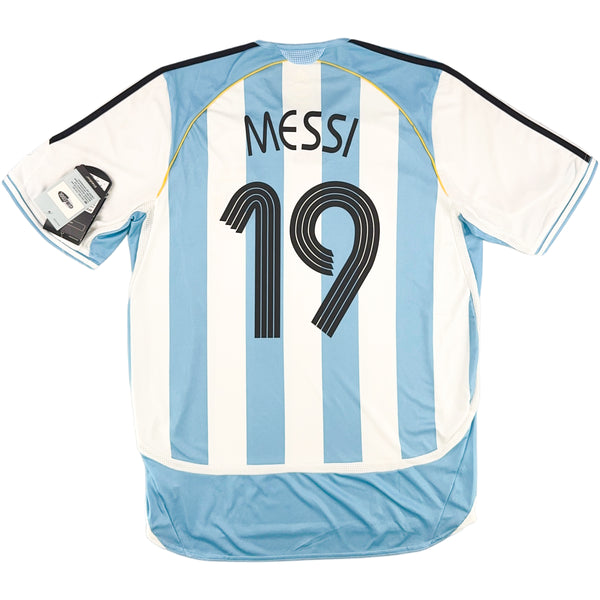 2006 Argentinië WK Thuis Shirt Messi - Oldschool Voetbalshirts