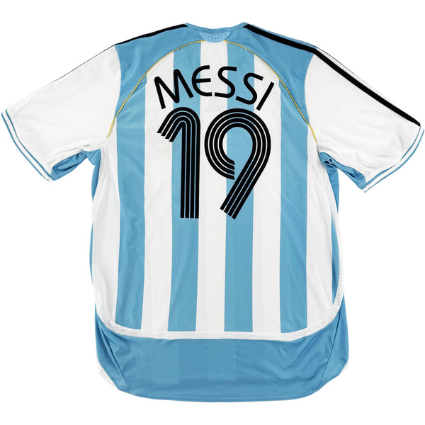 2006 Argentinië WK Thuis Shirt Messi - Oldschool Voetbalshirts