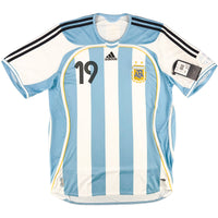 2006 Argentinië WK Thuis Shirt Messi