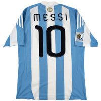 2010 Argentinië WK Thuis Shirt Messi #10 - 10/10 - (M) - Oldschool Voetbalshirts