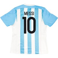 2015-16 Argentinië Thuis Shirt Messi - Oldschool Voetbalshirts