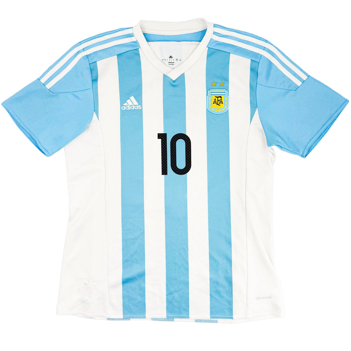 2015-16 Argentinië Thuis Shirt Messi - Oldschool Voetbalshirts