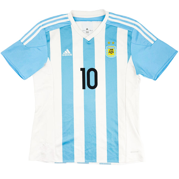 2015-16 Argentinië Thuis Shirt Messi - Oldschool Voetbalshirts