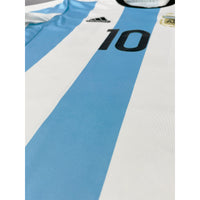 2016-17 Argentinië Thuis Shirt Messi - Oldschool Voetbalshirts