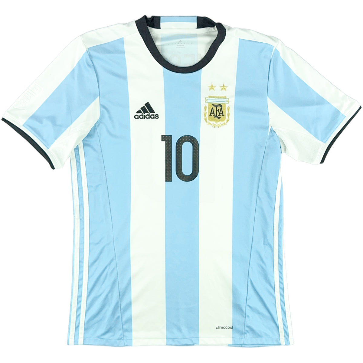 2016-17 Argentinië Thuis Shirt Messi - Oldschool Voetbalshirts