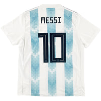 2018 Argentinië WK Thuis Shirt Messi - Oldschool Voetbalshirts