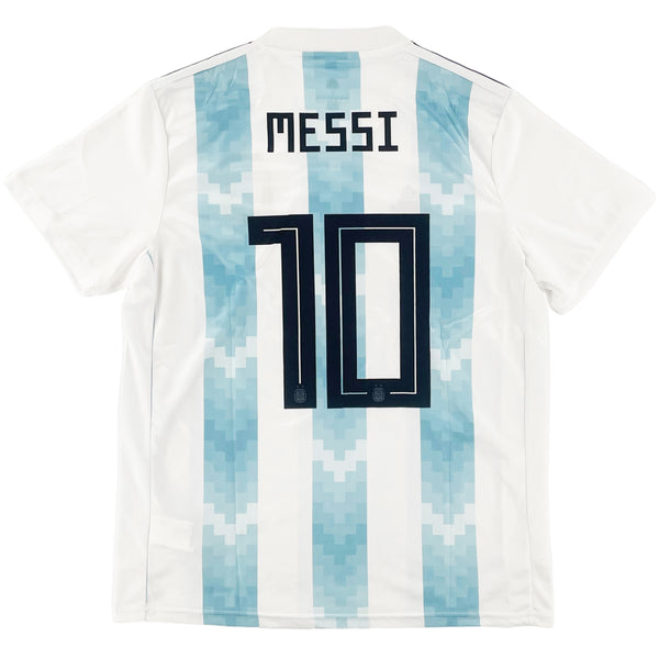 2018 Argentinië WK Thuis Shirt Messi - Oldschool Voetbalshirts