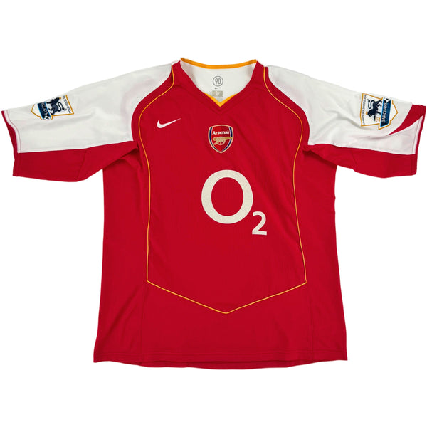 2004-05 Arsenal Thuis Shirt Henry #14 - 10/10 - (XL) - Oldschool Voetbalshirts
