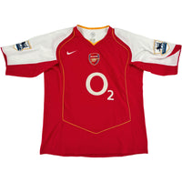 2004-05 Arsenal Thuis Shirt Henry - Oldschool Voetbalshirts