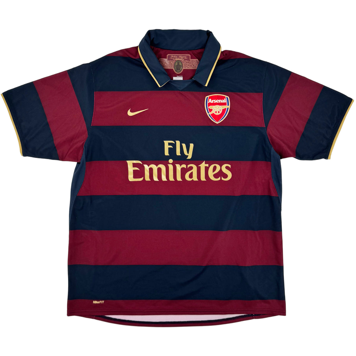 2007-08 Arsenal Derde Shirt - 9/10 (XL) - Oldschool Voetbalshirts