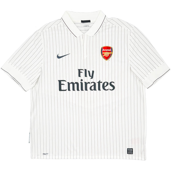 2009-10 Arsenal Derde Shirt Sagna - Oldschool Voetbalshirts