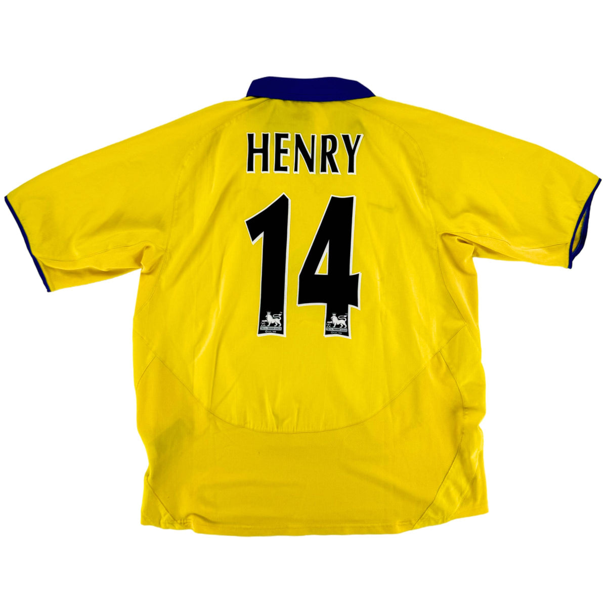 2003-04 Arsenal Uit Shirt Henry #14 - 9/10 - (L) - Oldschool Voetbalshirts
