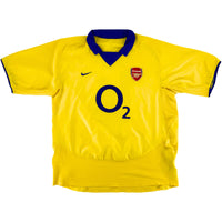 2003-04 Arsenal Uit Shirt Henry #14 - 9/10 - (L) - Oldschool Voetbalshirts