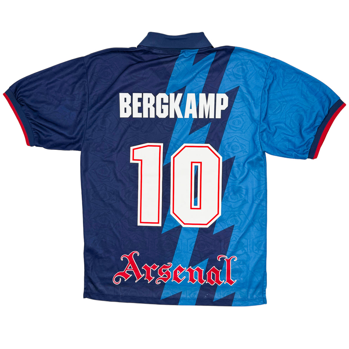 1995-96 Arsenal Uit Shirt Bergkamp - Oldschool Voetbalshirts