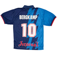 1995-96 Arsenal Uit Shirt Bergkamp - Oldschool Voetbalshirts