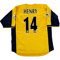 1999-01 Arsenal Uit Shirt Henry - Oldschool Voetbalshirts