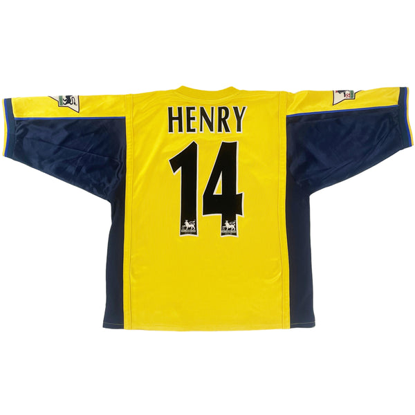 1999-01 Arsenal Uit Shirt Henry - Oldschool Voetbalshirts