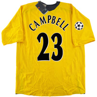 2005-06 Arsenal Uit Shirt Campbell - Oldschool Voetbalshirts