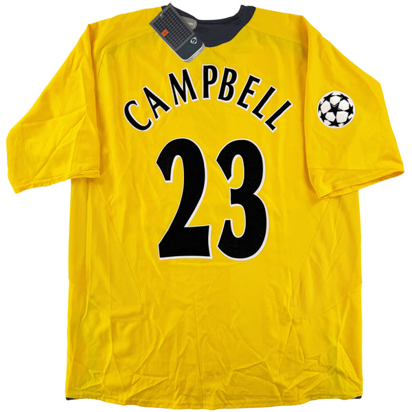 2005-06 Arsenal Uit Shirt Campbell - Oldschool Voetbalshirts