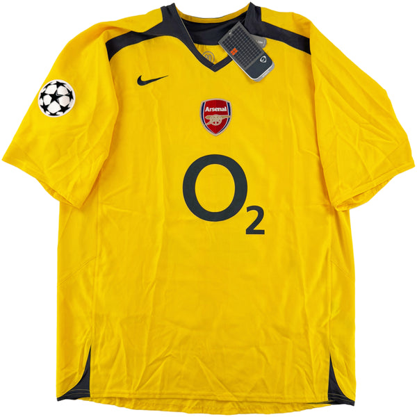 2005-06 Arsenal Uit Shirt Campbell - Oldschool Voetbalshirts