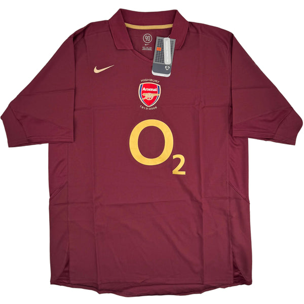 2005-06 Arsenal Thuis Shirt Henry - Oldschool Voetbalshirts