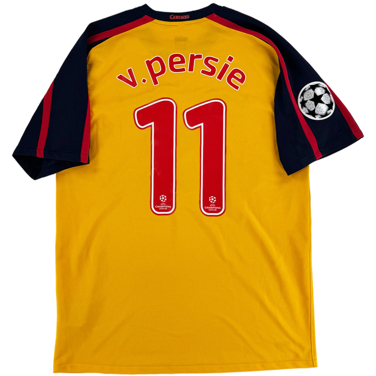 2008-09 Arsenal Uit Shirt Van Persie #11 - 9/10 - (M) - Oldschool Voetbalshirts