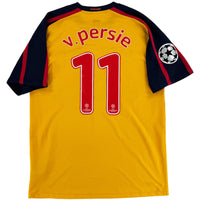 2008-09 Arsenal Uit Shirt Van Persie #11 - 9/10 - (M) - Oldschool Voetbalshirts