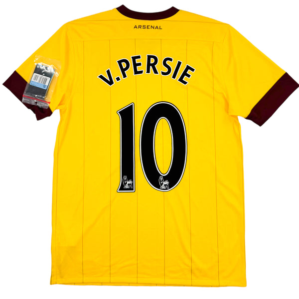 2010-11 Arsenal Uit Shirt Van Persie - Oldschool Voetbalshirts