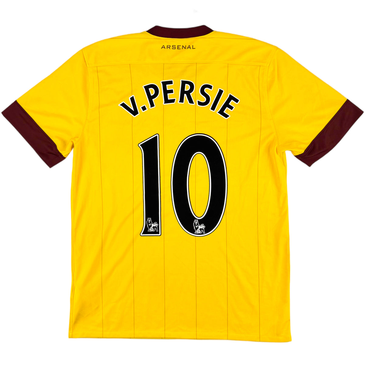 2010-11 Arsenal Uit Shirt Van Persie - Oldschool Voetbalshirts