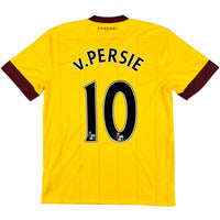 2010-11 Arsenal Uit Shirt Van Persie - Oldschool Voetbalshirts