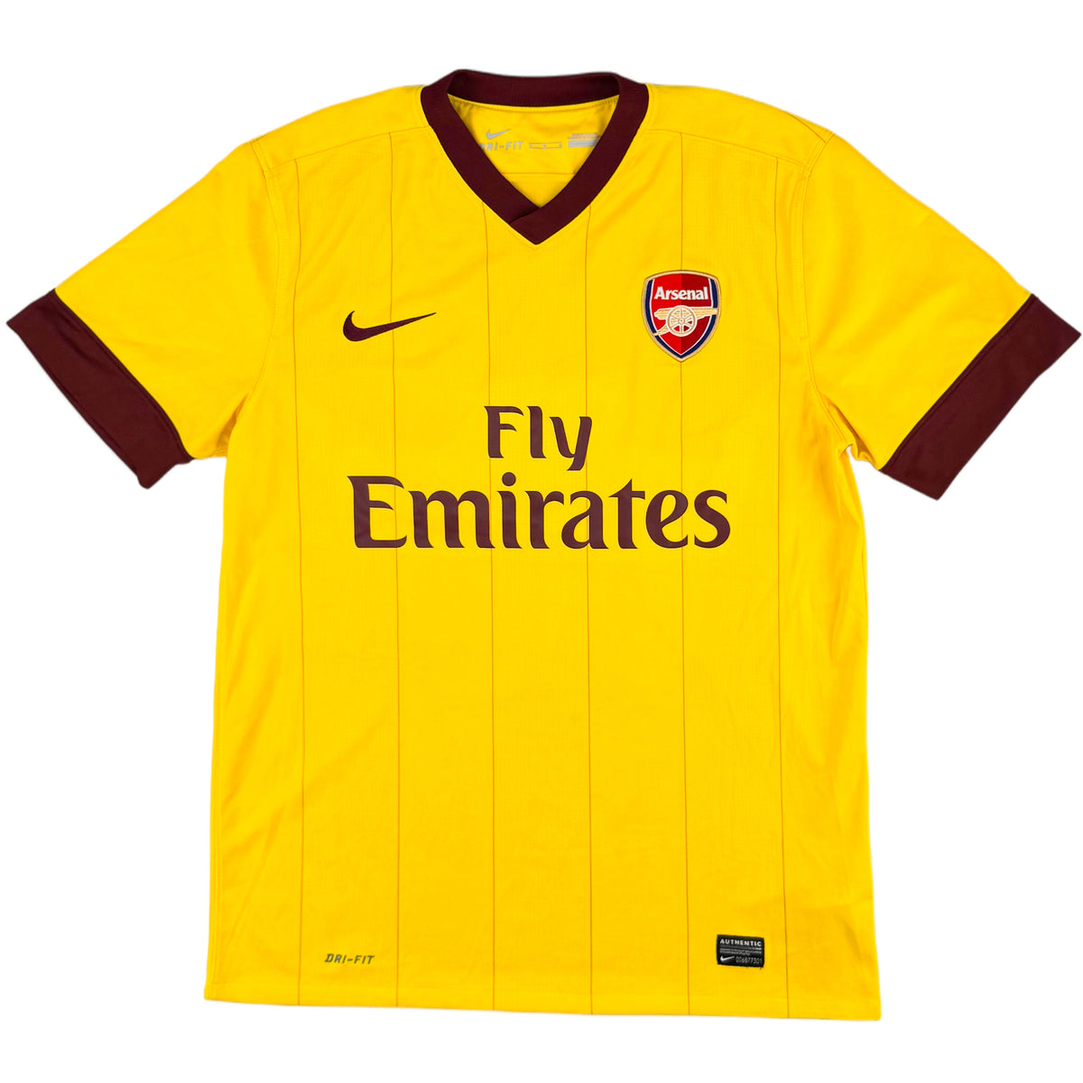 2010-11 Arsenal Uit Shirt Van Persie - Oldschool Voetbalshirts